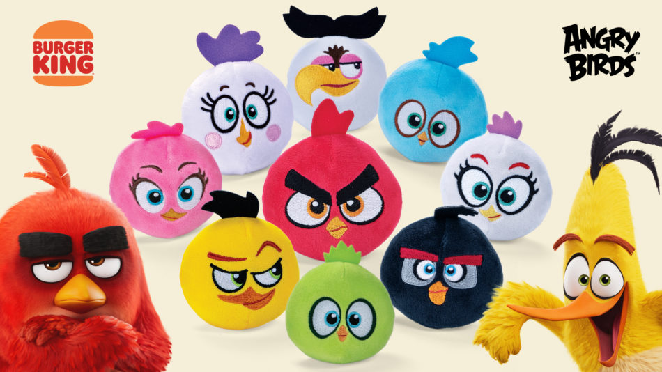 Angry Birds fly to Burger King with new toys and augmented reality experience Rovio