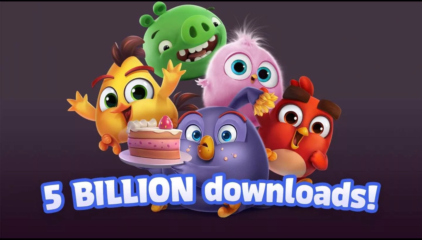 Rovio games have surpassed 5 billion total downloads! - Rovio